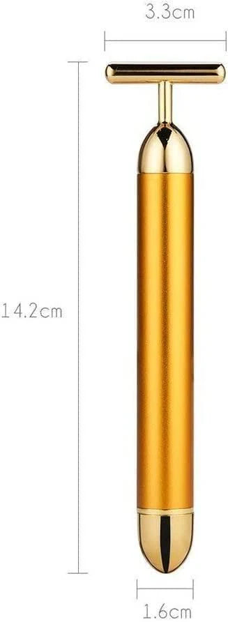 24K Gold Electric Facial Massage Roller